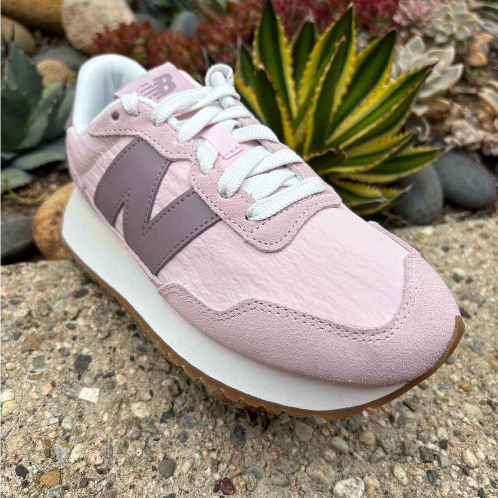 New Balance 237 Pink Purple Rose Violet Sneakers - Picture 4 of 11